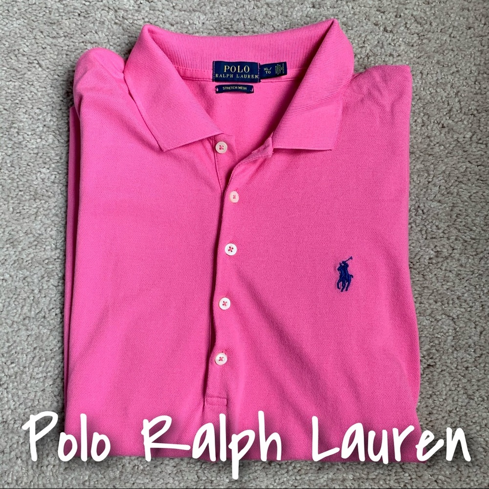 Polo Ralph Lauren Stretch Mesh Collar Shirt